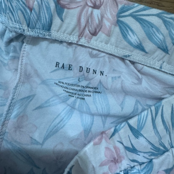 Rae Dunn Cream Ribbed Top - Picture 4 of 4